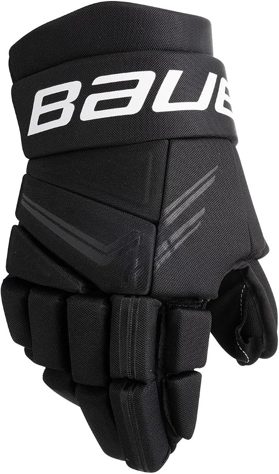 Bauer Adult Hockey Gloves - Black, Large