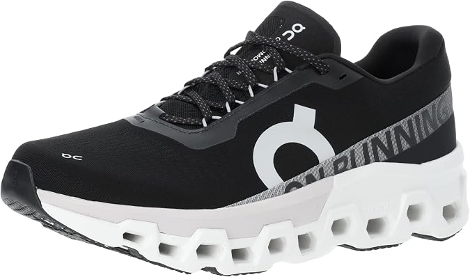 On Men's Cloudmonster 2 Black | Frost Running Shoe