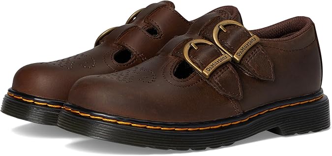 Dr. Martens Girl's 8065 J (Little Big Kid) Mary Jane Flat