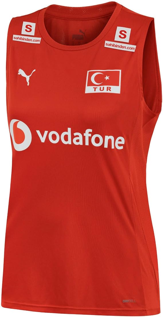 Puma Kadın Voleybol Forması, Kırmızı, M Beden