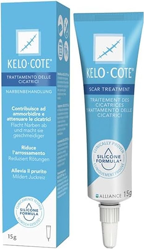 Kelo-cote silicone gel for treating scars 15 g