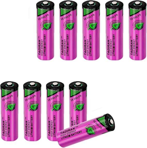M10 Pack TL-5903 Battery/SL-360 for Tadiran TL-5903 3.6V AA Lithium Battery 2400mah 6ES7971-0BA00 for Siemens S7-400 PLC Machine