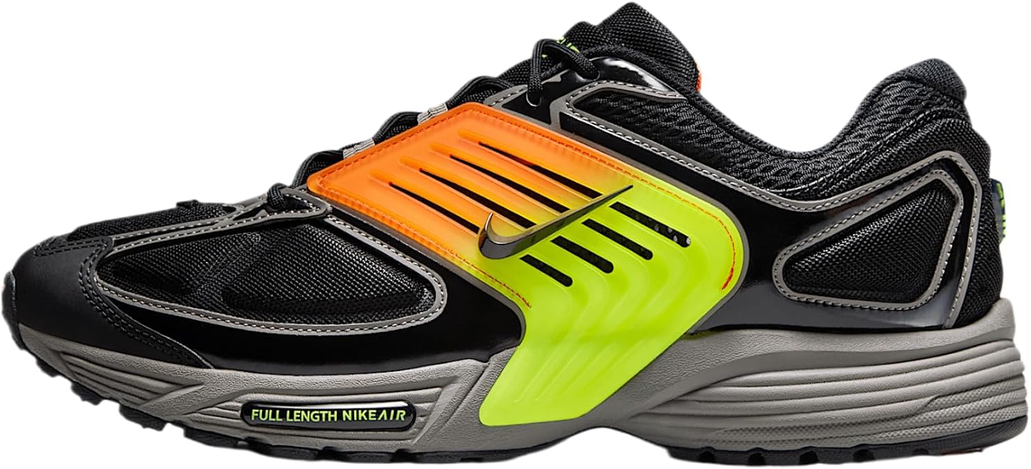 Nike Air Pegasus Wave Men's Shoes (IB0612-005, Black/Flat Pewter/Safety Orange/Black) Size 13