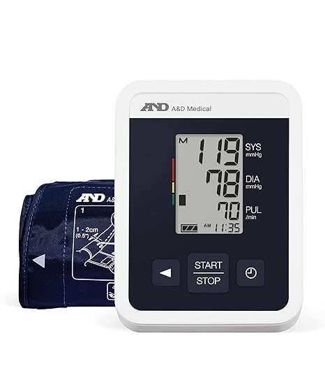 A&D Medical UA-660 Upper Arm Blood Pressure Monitor, Cuff 8.6-16.5"