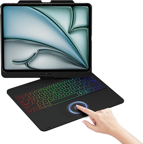 for iPad Pro 13 Inch Case with Keyboard, Air 13 & Pro 12.9