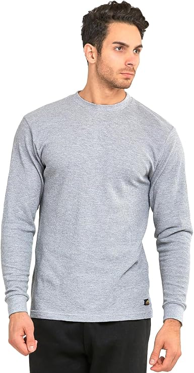 Knocker Men's Mid Weight Waffle Thermal Shirt