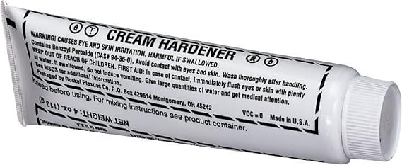 Evercoat Keg Blue Cream Hardener for Finishing Putties and Body Fillers - 4 Oz