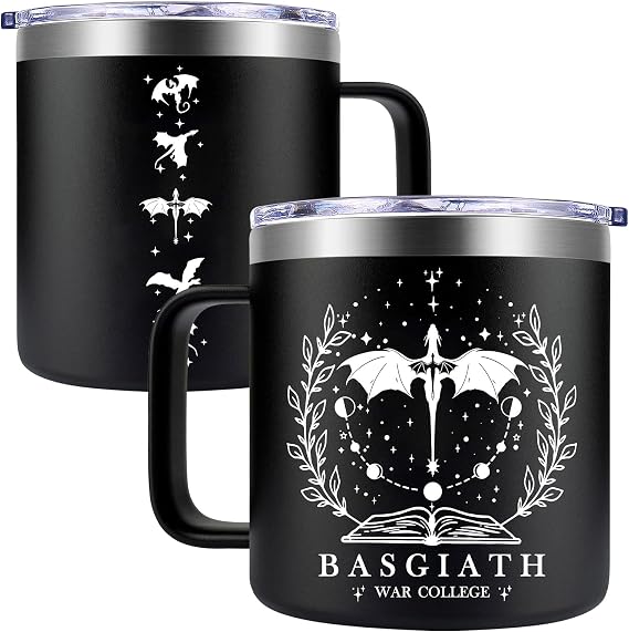 Fufendio Fourth Wing Merch - 4th Wing Mug 14oz
