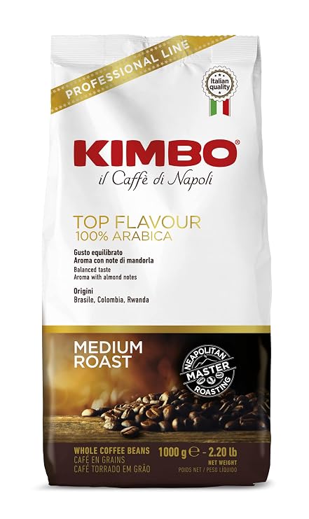 Caffe Kimbo - Top Flavor - Espresso Whole beans - 2.2lb Bag