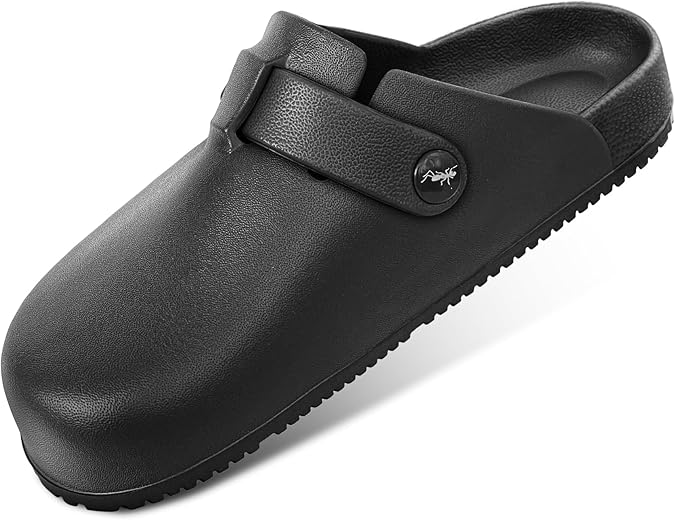 Bigant Women Clogs Slip-on Nursing Garden Shoes Unisex-Cushioned Footbed