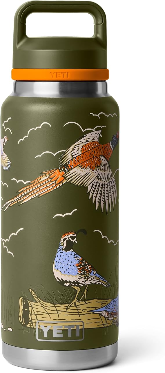 YETI Rambler 36 oz Bottle, Vacuum Insulated, Leakproof, Stainless Steel with Chug Cap