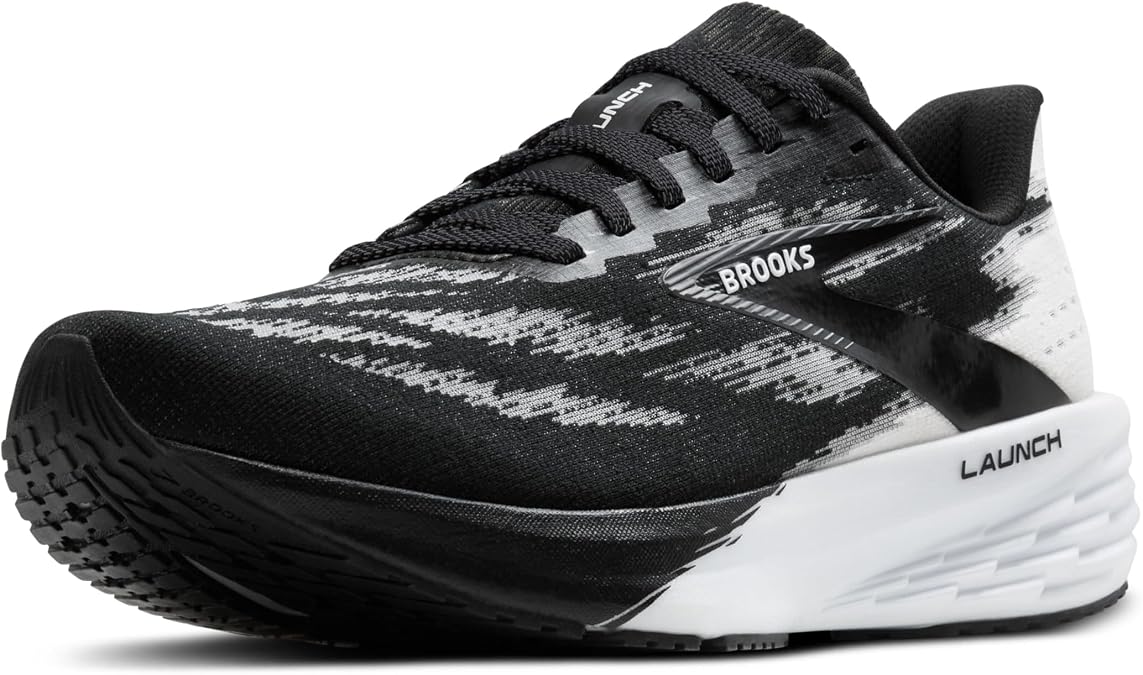 Brooks Men’s Launch 11 Neutral Running Shoe, Oyster/Primer Gray/Blue
