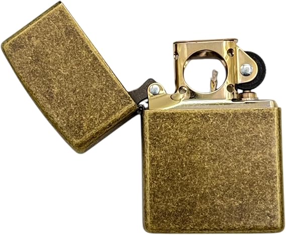 Antique Brass Zippo Lighter