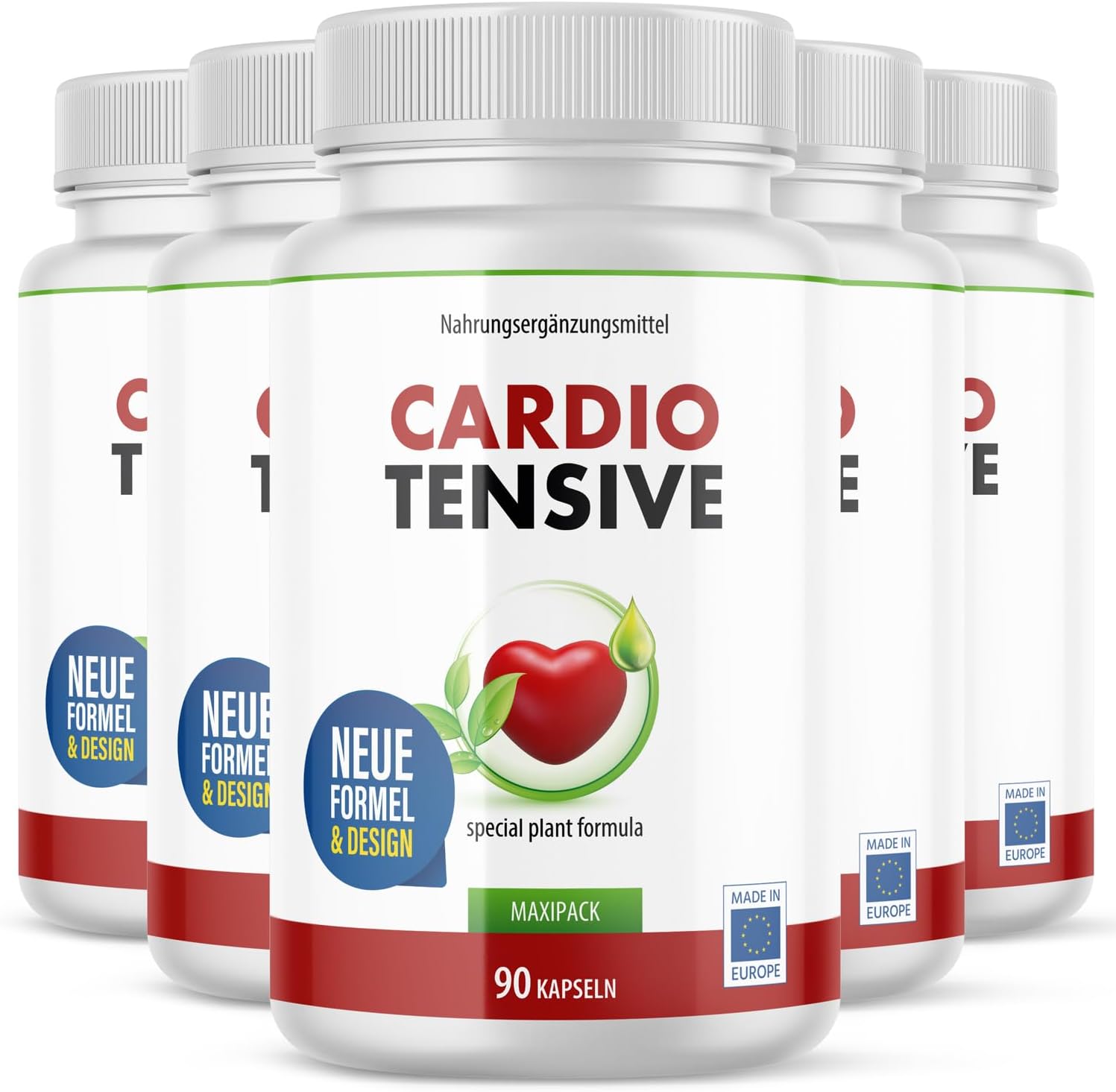 cardiotensive capsules - 90 capsules - quality for men and women 5 x 90