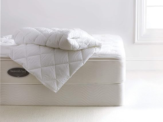Westin Exclusive Heavenly Bed - 14" Pocket Coil Mattress with Quilted Pillowtop - Mattress and Box Spring Set - Full - Low Profile Box Spring (5.5")