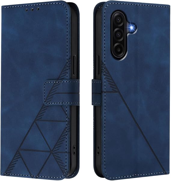 Case for Galaxy A57 with Card Holder.Holder Blue
