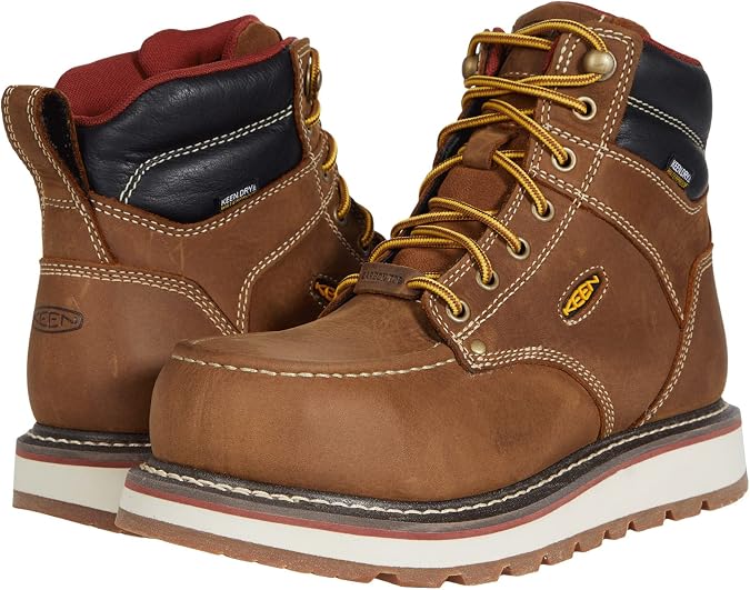 KEEN Utility Women's Cincinnati 6" Composite Toe Waterproof Work Boots