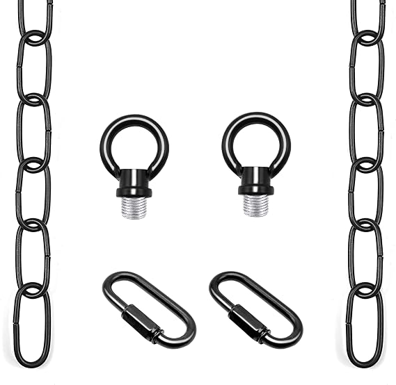 ECUDIS 6 Feet Black Pendant Light Fixture Chain