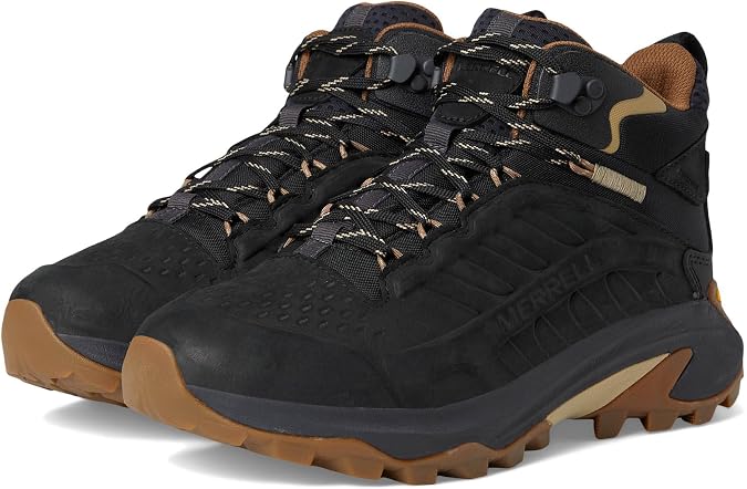Merrell Men's Moab Speed 2 Leather Mid WaterproofHiking Shoe