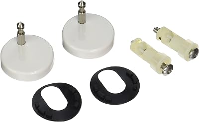 American Standard 760141-100.0070A SEAT HARDWARE KIT 266, White, ‎3.65 x 3.1 x 1.5 inches