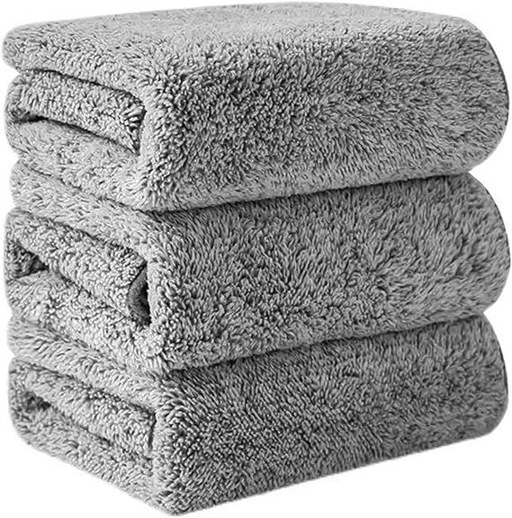 Bamboo Charcoal Dishcloth- 10 Pack Multipurpose Wire Miracle Cleaning Cloths,Silver Dish Rags for Washing Dishes, Reusable Steel Wool Scrubber for Wet and Dry Dish (Bamboo Charcoal 11.8")