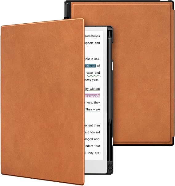 TiMOVO Case Fit for Remarkable Paper Pro 11.8'' 2024 with Pen Slot, Brown