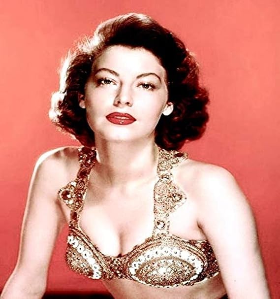 Posterazzi DAP12012 Ava Gardner - Metal Bikini Top Photo Print, 8 x 10, Multi