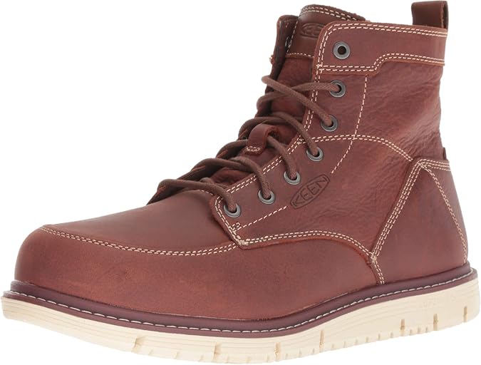 KEEN Utility Men's San Jose 6" Soft Toe Wedge Work Boots