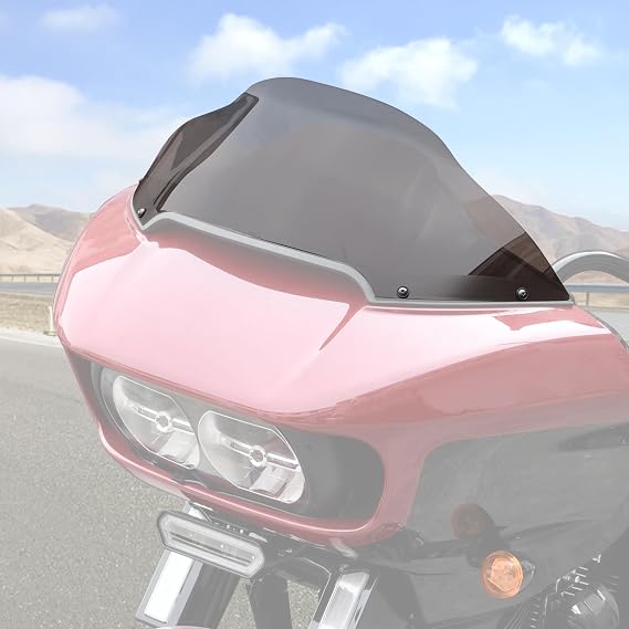 8" Windshield for Harley Road Glide 2015-2024 (Dark Tinted)