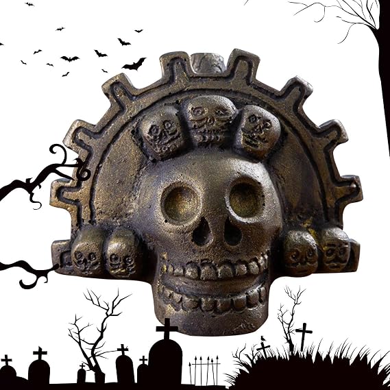 Disturbing Aztec Death Whistle, Aztec Ceremonial Whistle, Historic Aztec Death Whistle, Authentic Aztec Skull Whistle, Loud Death Whistle with Unique Sound for a