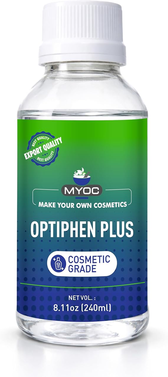 Optiphen – 8oz (240ml) | Cosmetic Grade Preservative for DIY Skincare, Haircare, Creams & Lotions