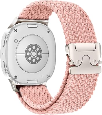 Braided Bands for Galaxy Watch 8 Band 40mm 44mmGalaxy watch 8 Classic 46mm,Elastic Nylon Parachute Sport Strap Stretchy Fabric Wristbands for Samsung Galaxy Watch 88 Classic 40 44 46 mm WomenMen