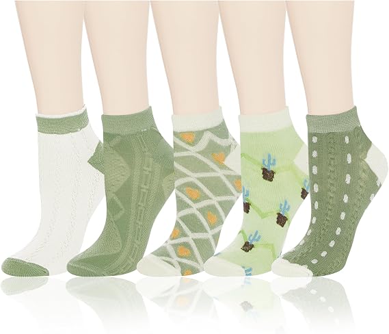 Benefeet Sox Women Ankle Socks Girls Cute Floral Low Cut Socks Casual