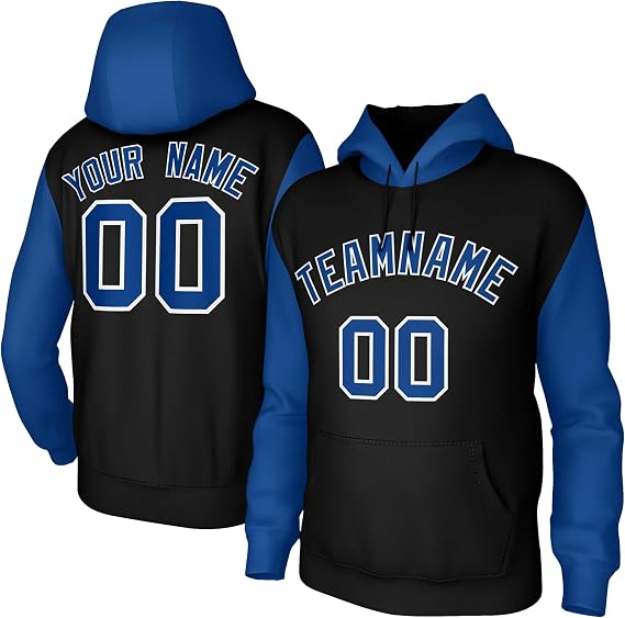 Personalized Sweatshirt for Men Women,Custom Stitched Team Name Number Logo