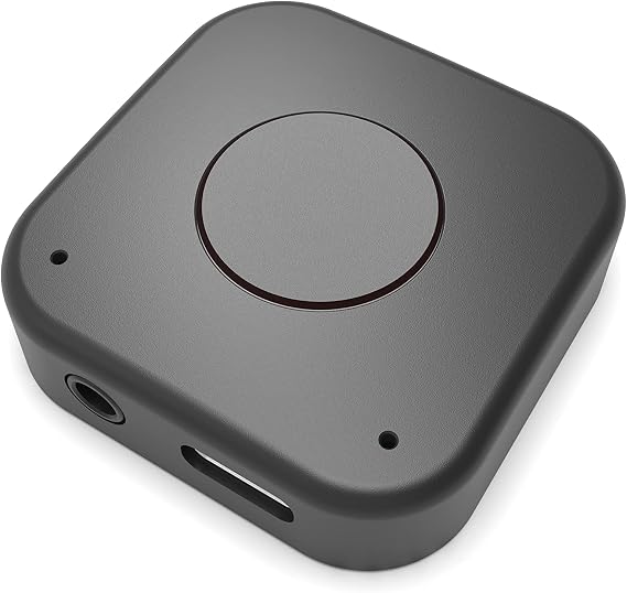 Aston Innovations A3031 Bluetooth Receiver with AAC aptX HD for Music Streaming, Handsfree Calls,Dual Device Connection,Bluetooth Adapter for Car & Home Stereo,Built-in Noise Isolator