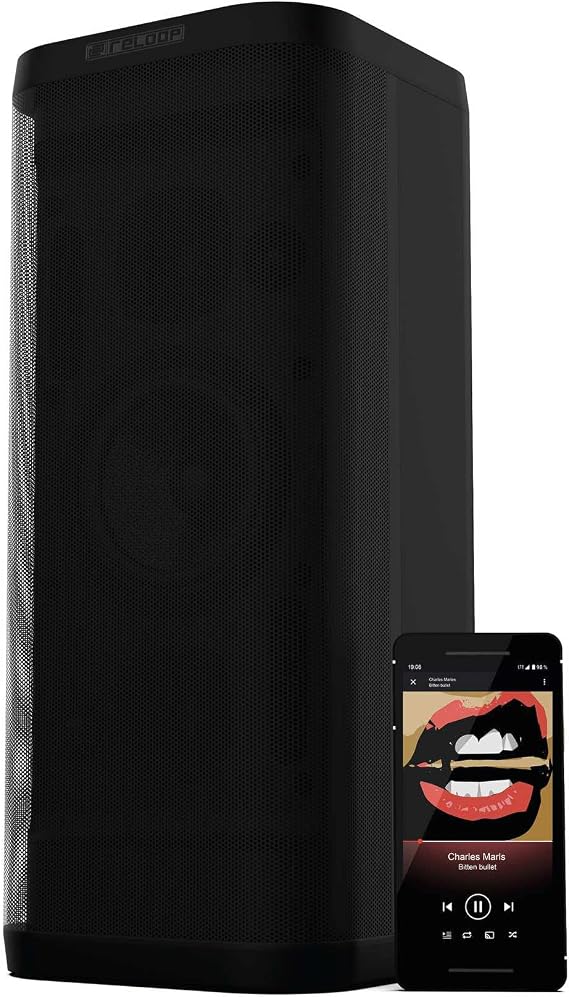 Reloop Groove Blaster BT, Portable Bluetooth Speaker, 100W