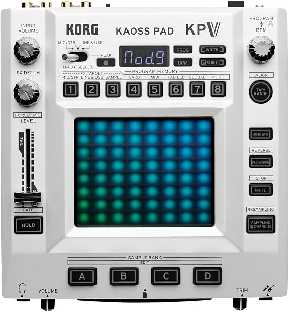 Korg KAOSS Pad V Dynamic Effect Sampler with Dual-Touch XY Pad, Voice FX, Looping & USB Audio Interface