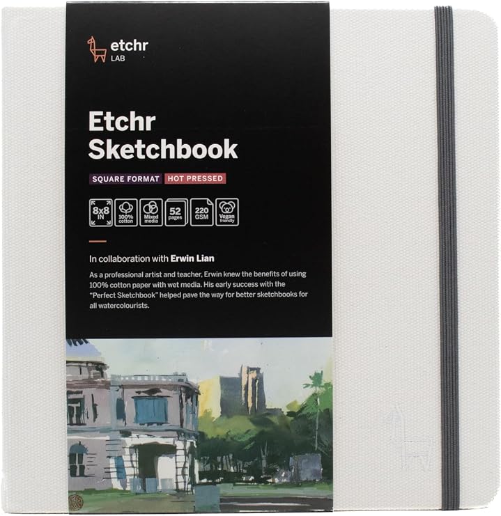 Square Sketchbook by Etchr Lab