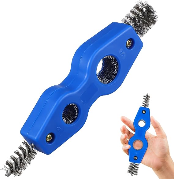 4 in 1 Car Auto Truck Battery Brush, Battery Terminals Machine Parts Cleaning Tools Universal for Automotive and Marine