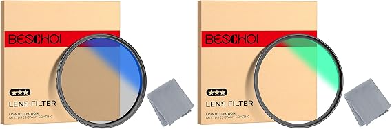 37mm MCUV Lens Protection Filter & CPL Lens Filters Kit with Multi-Layer Coatings for Camera Lens