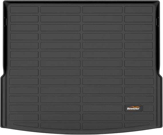 Binmotor-All Weather Cargo Mat for BMW X1 2023 2024 2025 2026, Custom Fit Car Trunk Mat, Waterproof Easy to Clean Cargo Liners Automotive for BMW X1 Accessories Black