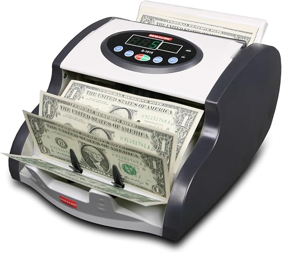 S-1015 Mini Currency Counter with Ultraviolet & Counterfiet Detection (S1015MINI)