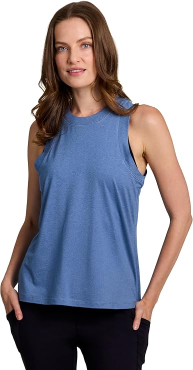 RBX Active Women's Athletic Yoga Everyday Ultra Soft Relaxed High/Low Tank Top