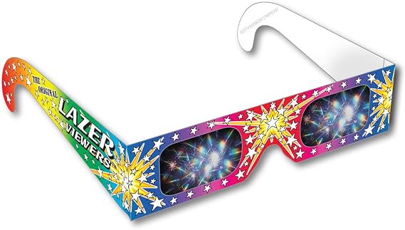 Rainbow Symphony Kaleidoscope Glasses
