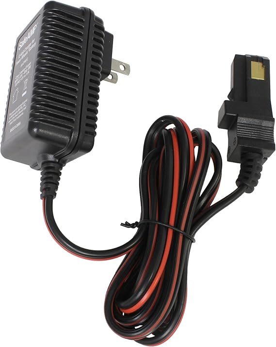 SafeAMP 12V Charger for Power Wheels Gray Battery, UL Listed