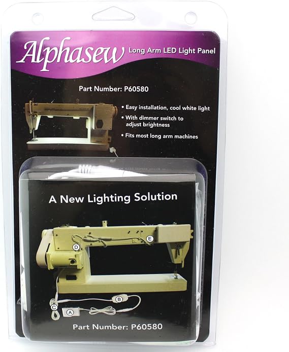 Dual Panel LED Light Kit For Long Arm Sewing Machine