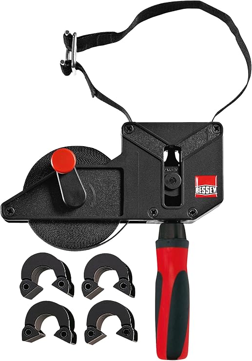 BESSEY VAS-23+2K, 23 ft Variable Angle Strap Clamp with 4 Clips