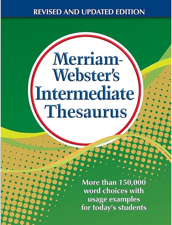 Merriam-Webster's Intermediate Thesaurus, Hardcover (9780877791768) (MW-1768)
