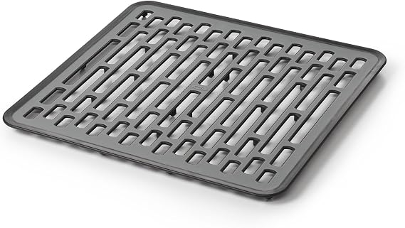 OXO Good Grips Small Kitchen Sink Mat with Drain Holes, Silicone Sink Mat