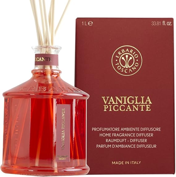 Erbario Toscano Home Fragrance Spicy Vanilla Diffuser 1L